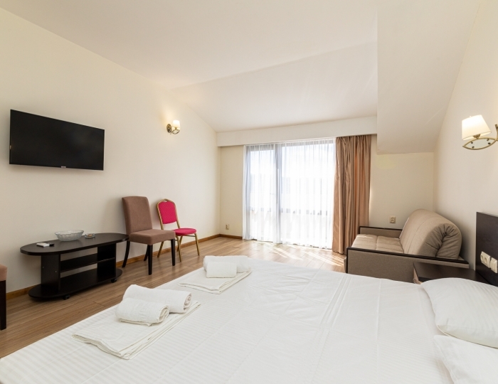 Полулюкс 2-местный 1-комнатный корпус Желтый - Отель «Апсара» Пицунда