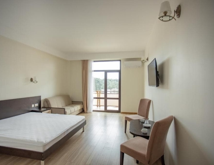 Полулюкс 2-местный 1-комнатный корпус Желтый - Отель «Апсара» Пицунда