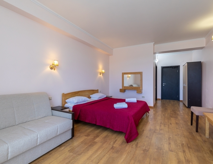 Полулюкс 2-местный 1-комнатный корпус Белый - Отель «Апсара» Пицунда