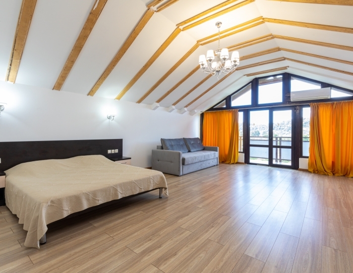 Полулюкс 2-местный 1-комнатный  Видовой корпус Желтый - Отель «Апсара» Пицунда